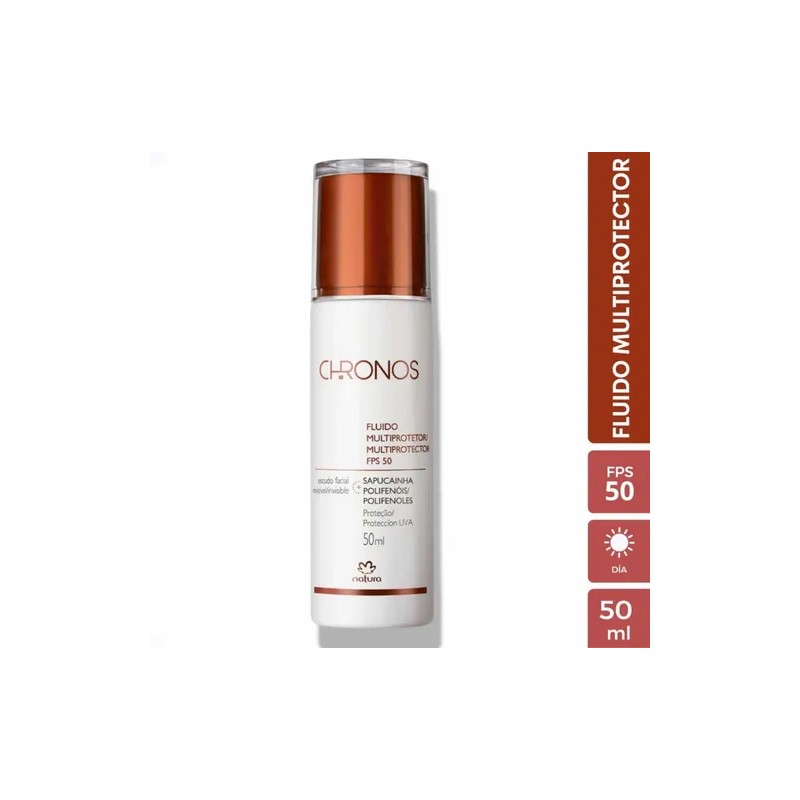 Fluido Multiprotector Fps 50 Chronos Natura 50ml