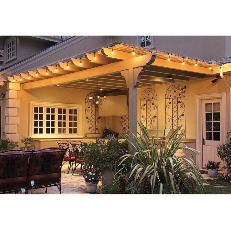 Extension Feit Extensión Luces Led Focos Vintage 24 Enchufes Serie