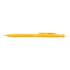 Staples 1170082 Mechanical Pencils #2 Yellow, 0.7Mm, 24/Pk