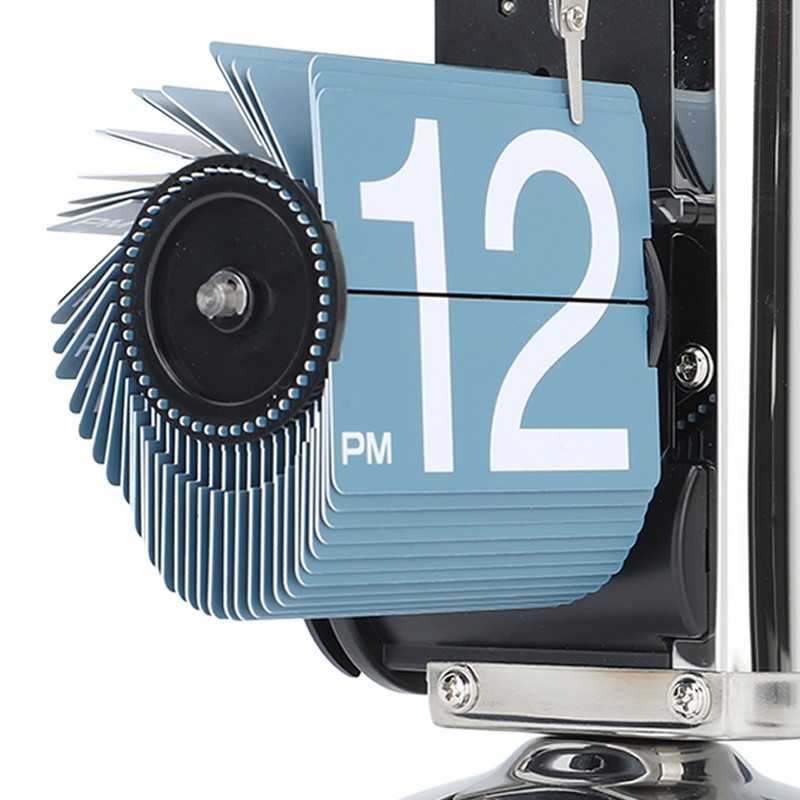 European Style Retro Digital Flip Down Clock 304 Stainless Steel
