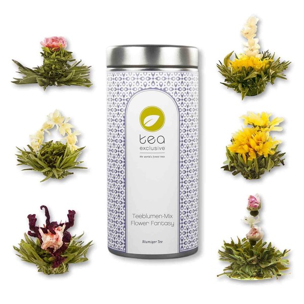 tea exclusive Tea Flower Mix "Flower Fantasy", 6 Varieties of