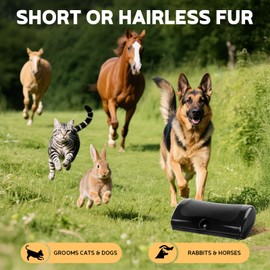 Deshedding Dog Brush & Pet Hair Remover Comb – Multi-Purpose Grooming Tool for Cats, Dogs, Rabbits, Horses, Hamsters, and More | Itching Relief & Ideal Gift for Pet Lovers