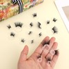 20pcs Doll Eyelashes, 5 Sizes Safety Eyelash Doll Lashes for