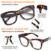 FONHCOO Progressive Reading Glasses for Women Square Blue Light Blocking