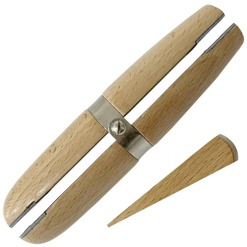 Wooden Ring Clamp (with Wedge) : Jewellery Craft Tool for