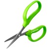 Garden Scissors, 2pcs 6in Pruning Shears Snips Non-stick Coated Sharp