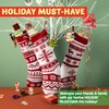 JOYIN 3 Pack 45cm Knit Christmas Stockings, Large Rustic Yarn