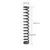 TOP-VIGOR 20Pcs Compression Spring, 1.2mm Wire Dia, 8mm OD, 50mm