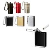 Mini Portable Ashtray with Lid, Odor-Blocking, Cylindrical & Square Mini Cylindrical = Red