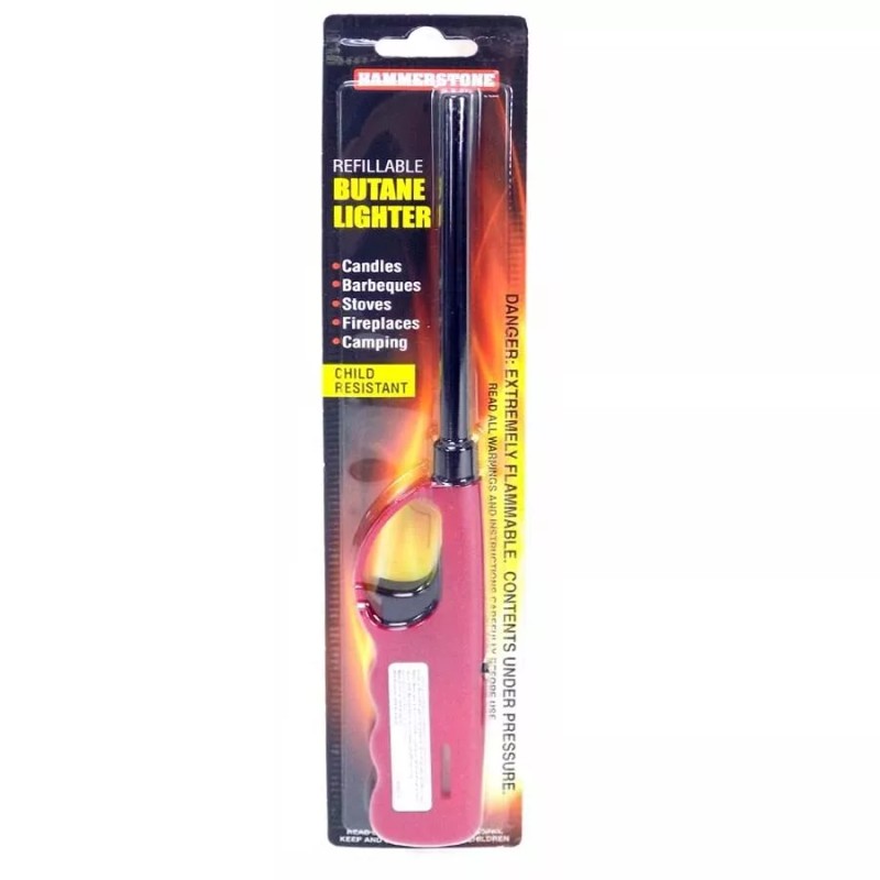 Hammerstone Refillable Butane Lighter for BBQs,Fireplace
