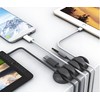 OHill 16-Pack Black Cord Organizer - Adhesive Cable Clips Holder