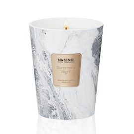 M&SENSE Summer Night Scented Candles for Home, Lead-Free Wick Highly Scented Jar Candles, 14.1 Oz 80 Hours Lasting Burning Candles Gifts for Women, Relaxing Aromatherapy Candle for Stress Relief