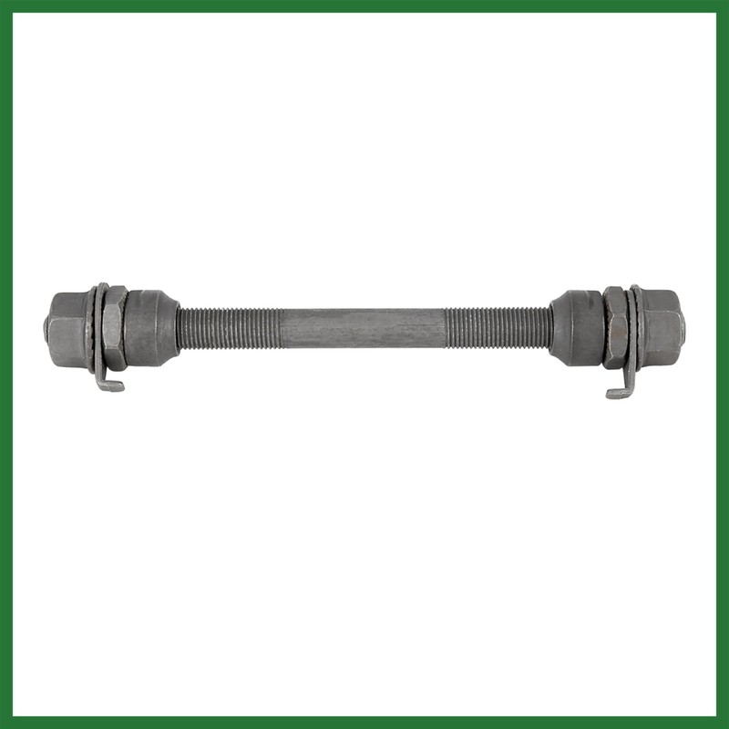 Motoforti 1 Pcs 9.5mm Wheel Hub Axle Front Axle Solid