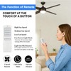 Replacement Remote for Harbor Breeze Ceiling Fan Remote Control, Compatible