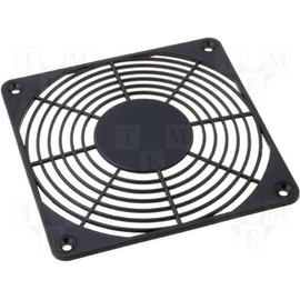 Fan 120 x 120 mm Diameter 120 mm Fan Grill Plastic Screw