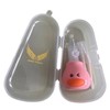 Atomic Angel Baby Nasal Aspirator, Pink Duck Design with Anti-backflow,