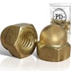 PD® Cap Nuts M6 (DIN 1587) | High-Quality Brass Cap