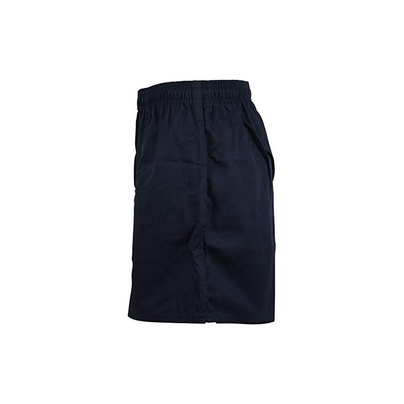 Ex-Store Adults S-Enduro Cotton Drill Rugby Shorts Navy Blue 30