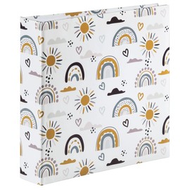 Hama Slip-in Album (Photo Album with 100 Pages, Album for 200 Photos in Format 10 x 15 cm, Photo Book for Inserts) Colourful