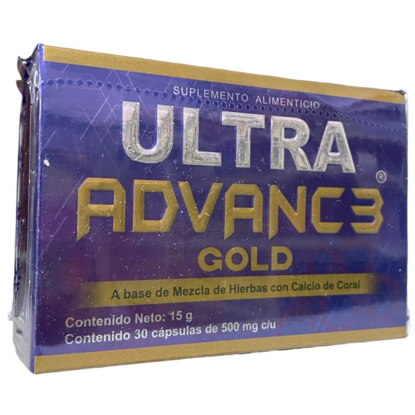 Ener Green de Monterrey Ultra Advance Gold 30 cápsulas de 500mg