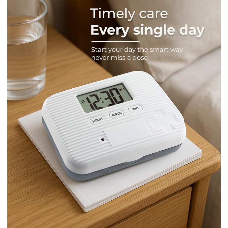 Life Automatic Pill Dispenser with Alarm – Electronic Pill Box