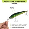 TACTICAL FISHING 2 Piezas - Paquete de Señuelos Grandes 42g