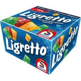 Schmidt Spiele 01101 Card Game Ligretto Blue, Single, blue