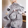 Ryttir 24 Inch Fuzzy Large Elephant Stuffed Animal, Soft Stuffed