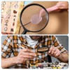 FNANJWQ 6 Pcs Kids Magnifying Glasses, 5X Colorful Portable Handheld