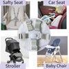 High Chair Harness, 5 Point Adjustable Safety Harness, Universal for