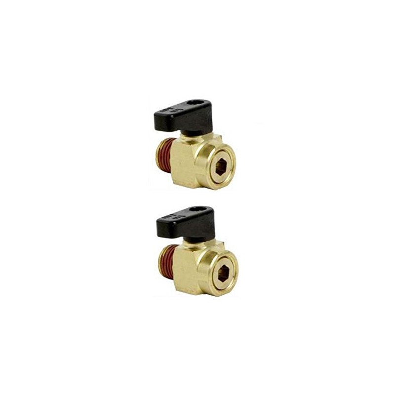 Bostitch OEM N072023 1/4" NPT air compressor drain cock ball
