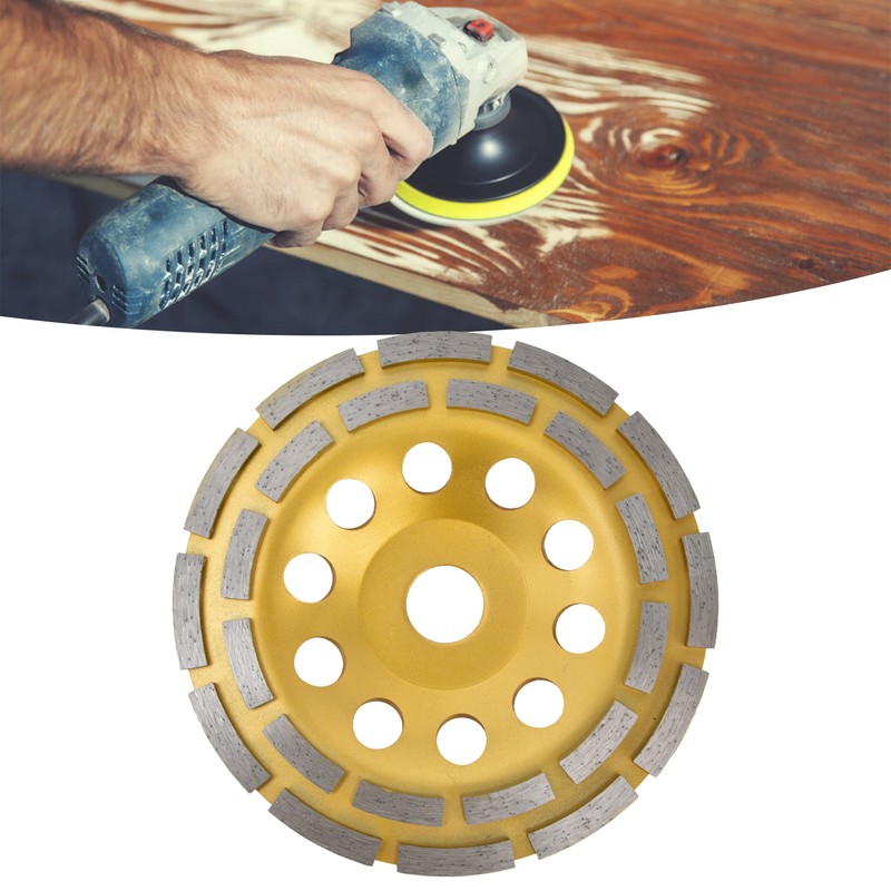 Diamond Cup Grinding Wheel Double Row Concrete Grinding Wheels for