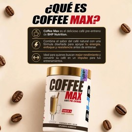 Bhp Coffee Max Cafe Pre-entreno 30 Serv Sabor Cappuccino