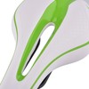 Durable Mountain Bike Saddle White Green