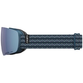 Giro Contour RS Ski Goggles - Snowboard Goggles for Men & Women - Harbor Blue Sequence Strap w/VIVID Royal/VIVID Infrared Lenses