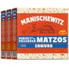 Manischewitz Shmura Matzo, 10 oz (3 Pack) | Crunchy &