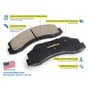 Goodyear Brakes GYD1327 | Carbon-Ceramic Front Brake Pads fit Chrysler