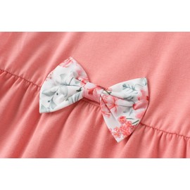 Yekaty Girls Size 8 Clothes School Outfits Floral Crewneck Clothing 2 Pcs Long Sleeve Tops Floral Loose High Waist Pants Sets