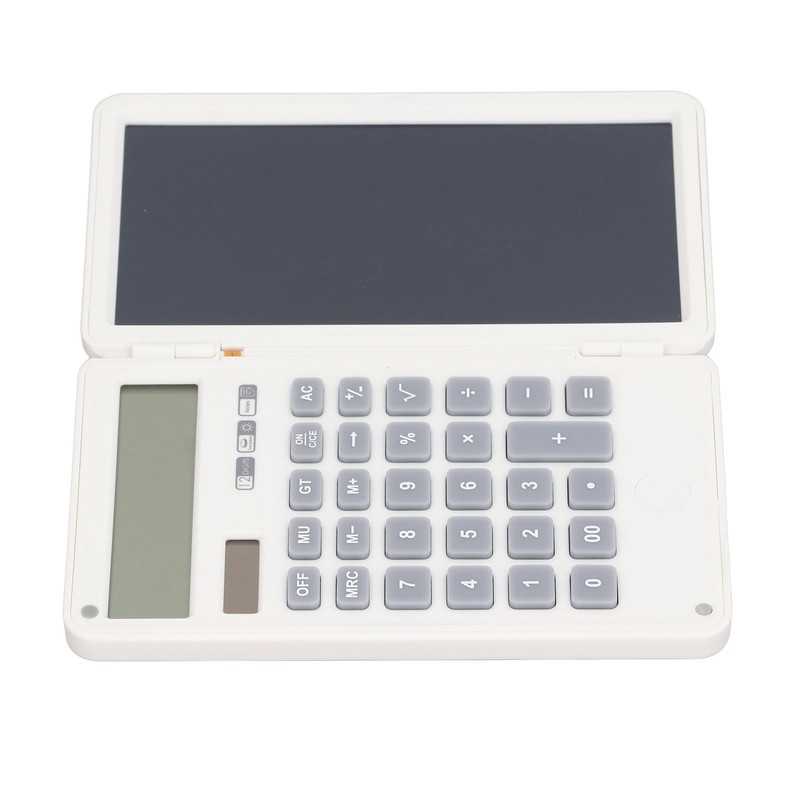 Calculator Handwriting Board Foldable Portable 12 Digits Display Scientific Electronic
