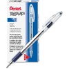 Pentel® R.S.V.P.® Ballpoint Pens, Fine Point, 0.7 mm, Clear Barrel,