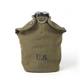 ANQIAO WW2 US Canteen Green Color Reproduction