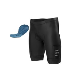 INBIKE Bike Shorts for Men, 3D Pad Shock-Absorbing Cycling Shorts, Lightweight Breathable Biking Bicycle Shorts with Pockets Quick Dry Black Medium