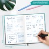 Trendstuff by Häfft A5 Squared Notebook [Shiny Teal] 124 Pages,