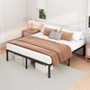 Hafenpo 18 Inch Queen Bed Frame - Sturdy Metal Platform