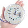 HAOLEDI 3.94'' 15W LED Ceiling Fan Light Retrofit Kit, Ceiling
