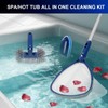 POOLAZA Pool, Spa, Hot Tub Cleaning Kit, Durable Pool, Spa,