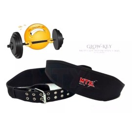 MTX Faja Cinturón Gym Levantar Pesas Barra Hombre Apoyo Lumbar