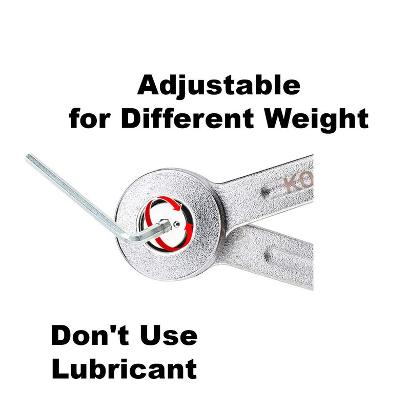 Kocent Heavy Duty Lid Stay Hinges Folding Lid Support Hinge