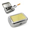 Yourkar Portable Ashtrays, Stainless Steel Carry-on Mini Ashtray with Windproof