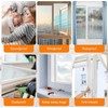 Bruiefpap 39.4FT Weather Stripping for Doors and Windows, Self-Adhesive Window